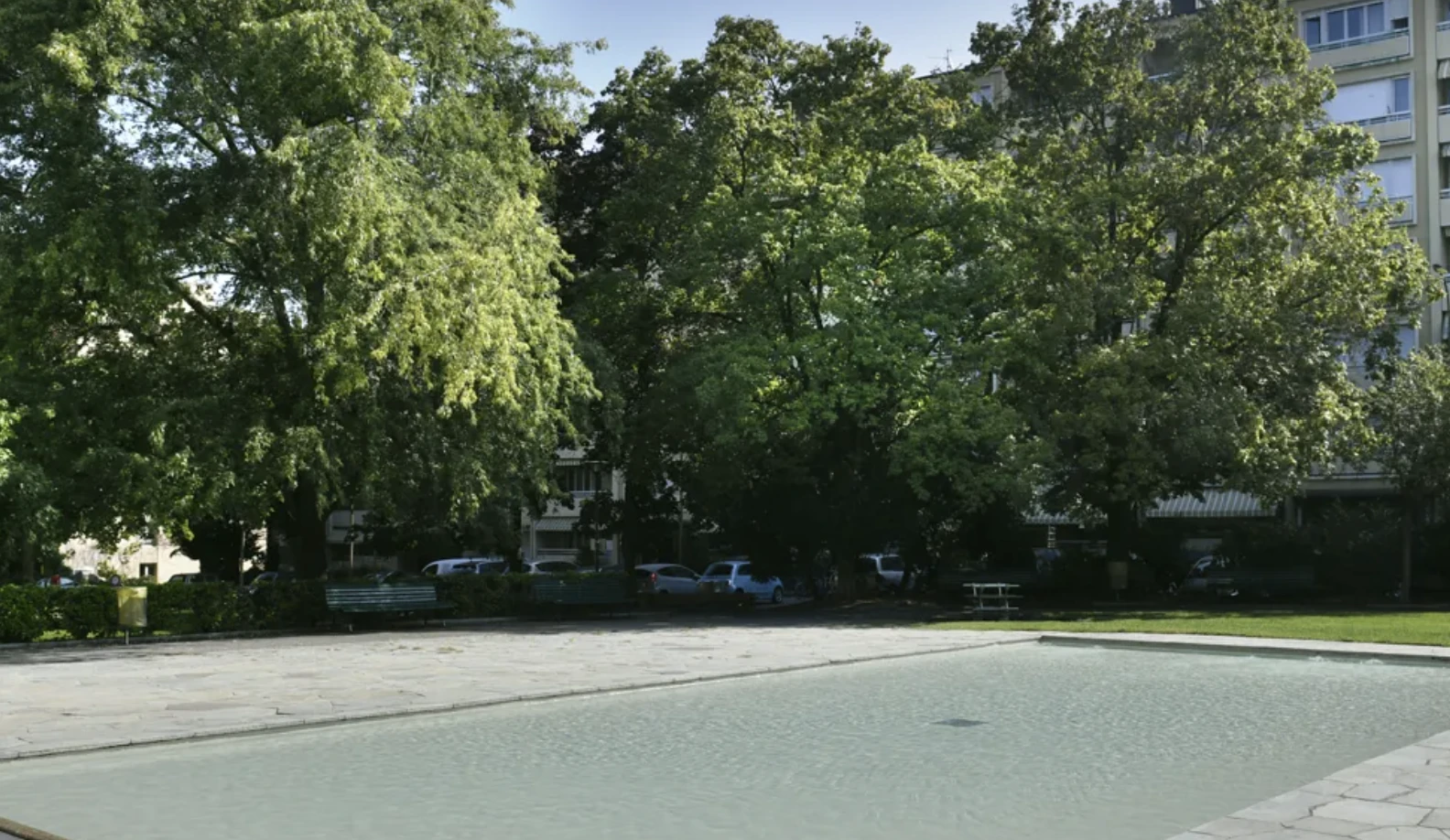 Pataugeoire du Parc de Bourgogne