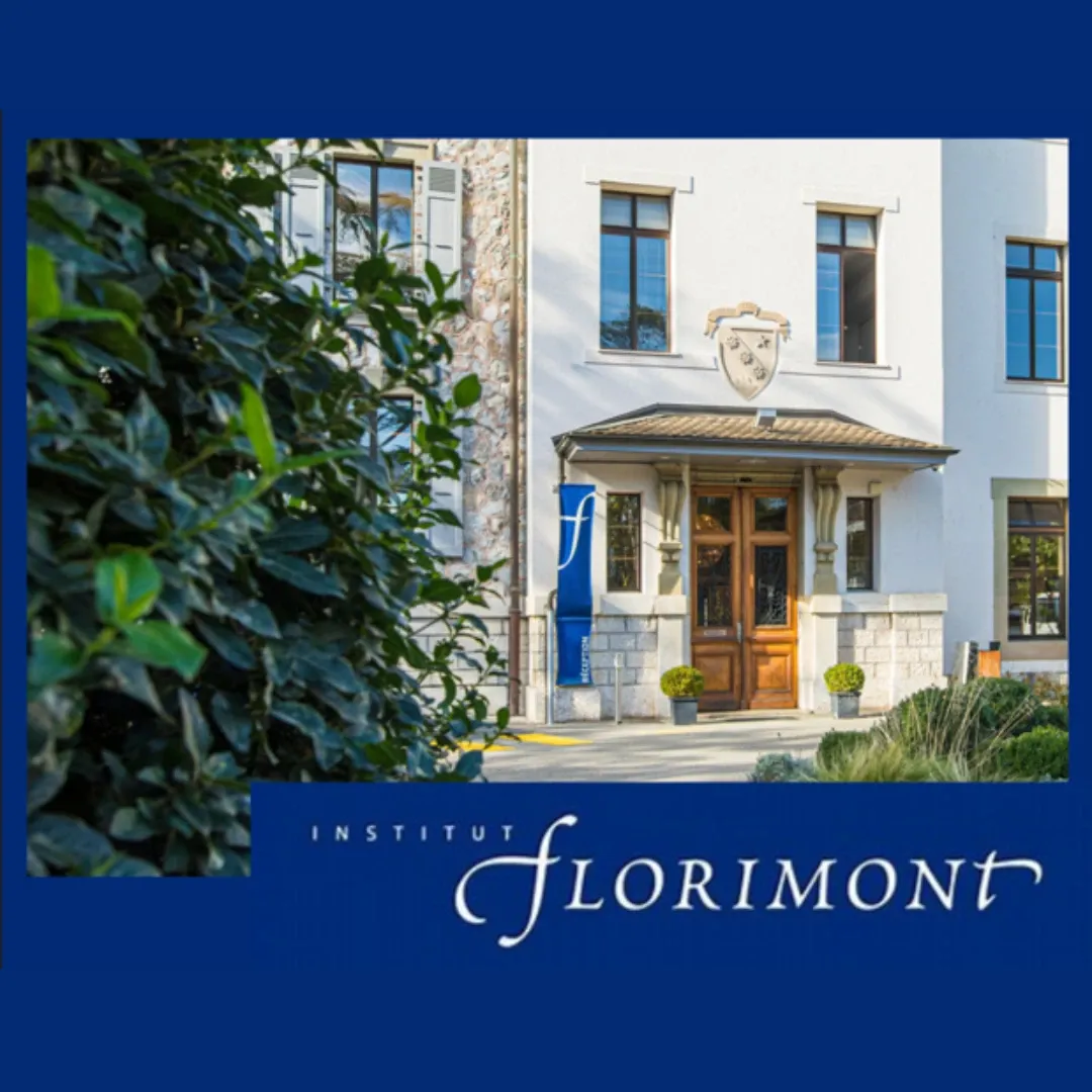 Entrée de l'Institut Florimont à Petit-Lancy, école privée genevoise fondée en 1905