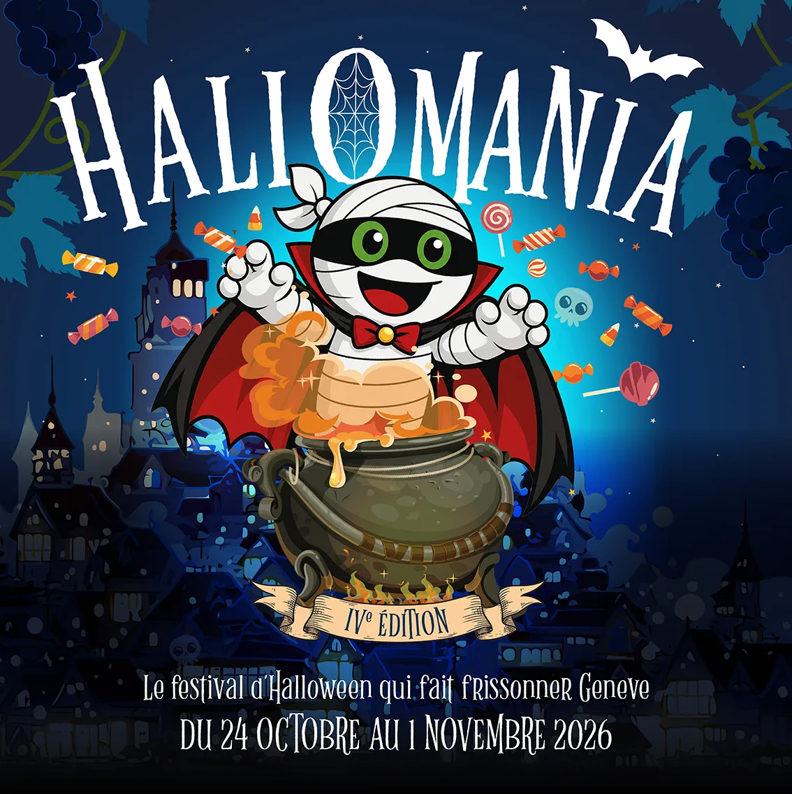 Balade aux chandelles Tortures et Châtiments en Vieille Ville de Genève, festival Hallomania